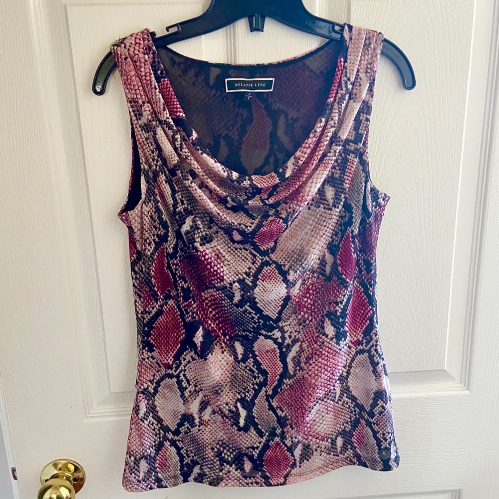 Cowl neck top